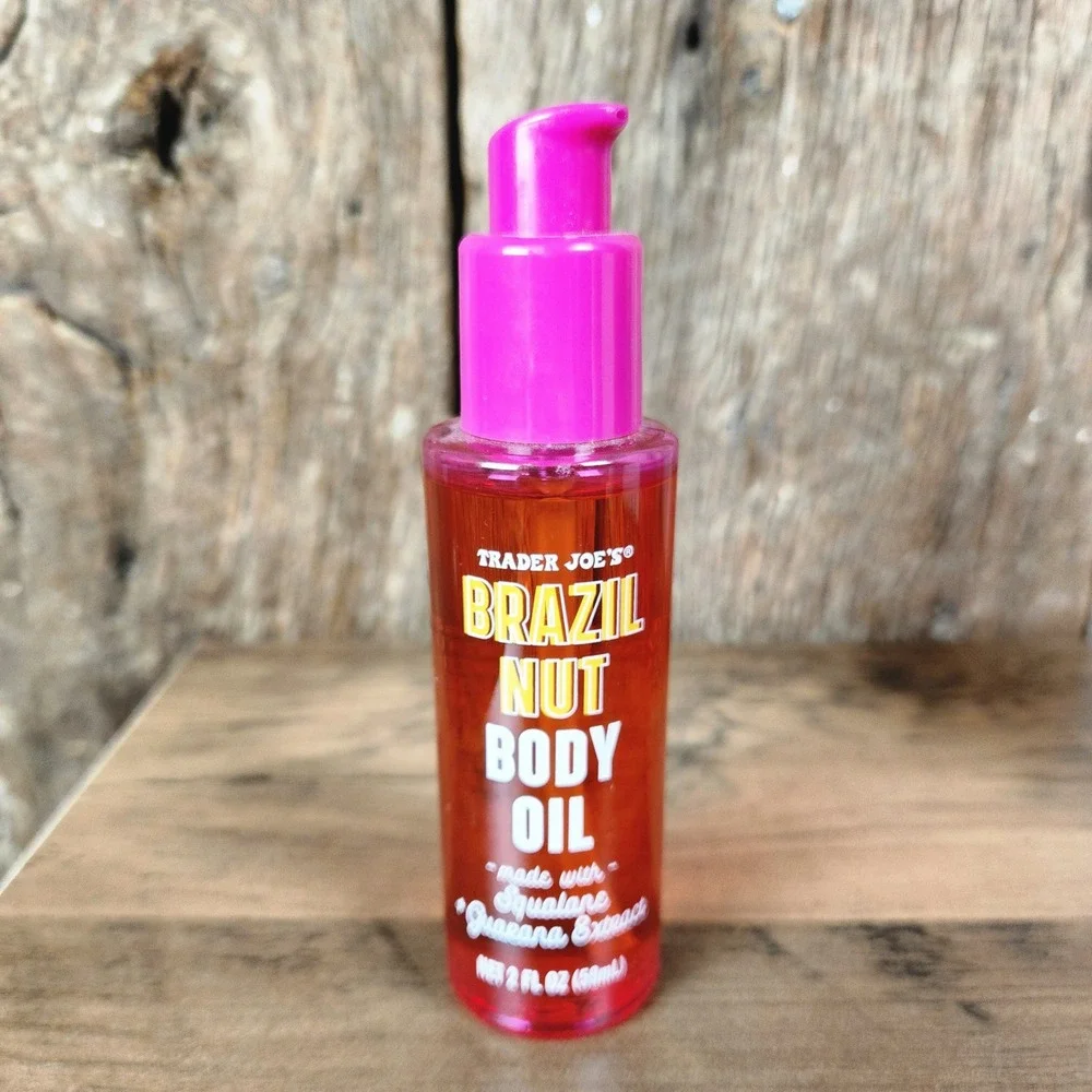 Trader Joes Brazil Nut Body Wash Oil and Daily Facial Sunscreen Bundle Lot